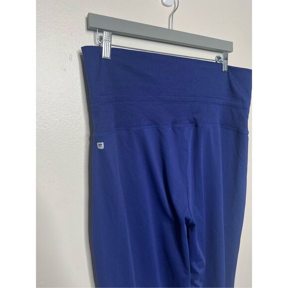 Fabletics Maj Pants Navy Blue Sz XL 12-14 NWT! Foldover or High Waist - Picture 8 of 10